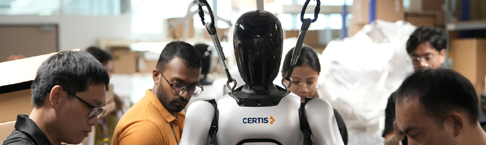 A New Era of Security: Certis Takes Delivery of First Humanoid Robot